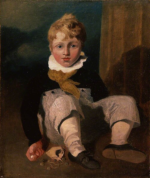 Boy at Marbles (Henry E. Cotman, 1802–1871), 1808, John Sell Cotman