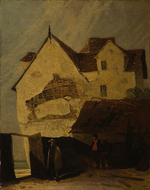 Old Houses at Gorleston, 1819, John Sell Cotman