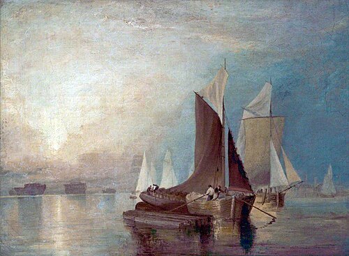 Stangate Creek on the Medway, , John Sell Cotman