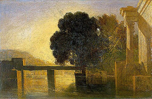 Palace of Prince Beauharnais, 1828, John Sell Cotman
