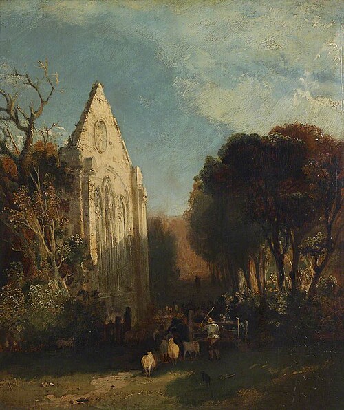 Valle Crucis Abbey, 1900, John Sell Cotman