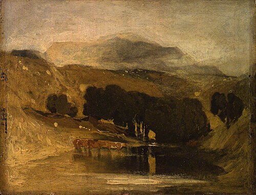 Cader Idris, 1830, John Sell Cotman