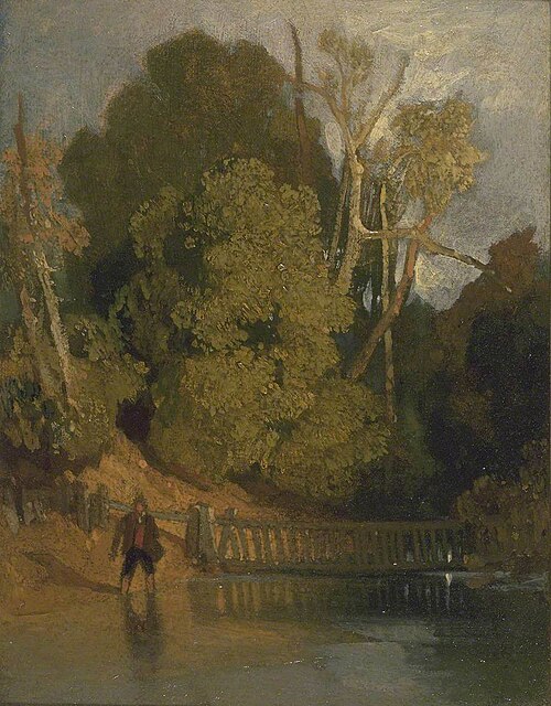 The Drop Gate, 1826, John Sell Cotman