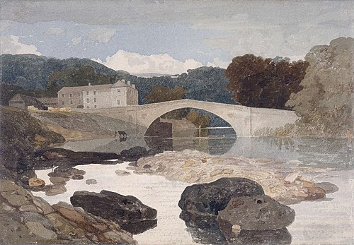 Greta Bridge, 1805, John Sell Cotman