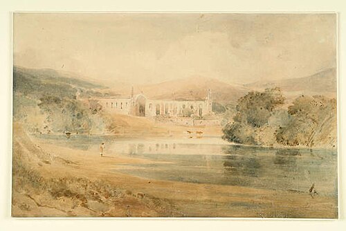 Bolton Abbey, Yorkshire, 1803, John Sell Cotman