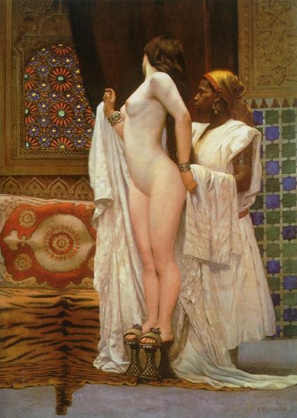 Après le bain., 1894, Paul-Louis Bouchard