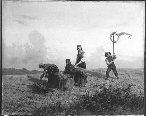 Ernte, 1854, Eduard Leonhardi