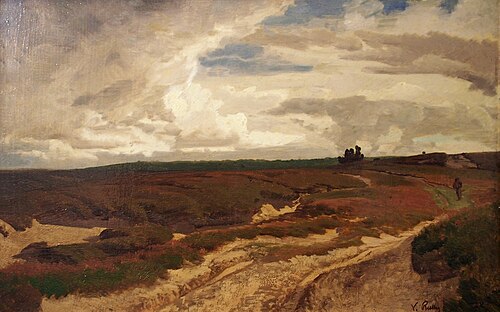 Die Heide bei Bispingen, 1885, Valentin Ruths