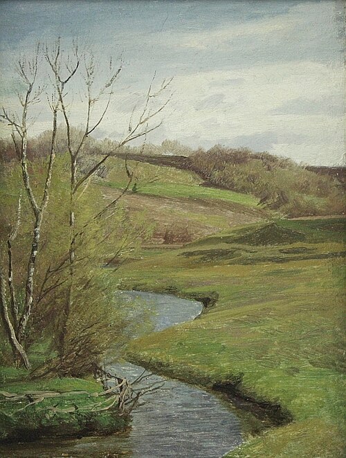 At the copper mill Rohlfshagen (Schleswig-Holstein), 1905, Valentin Ruths