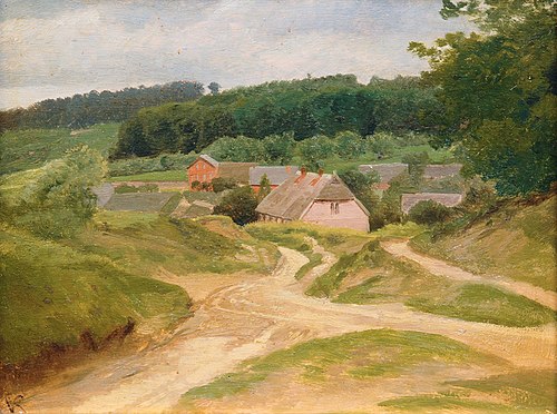 Blick auf Tesperhude, 1905, Valentin Ruths