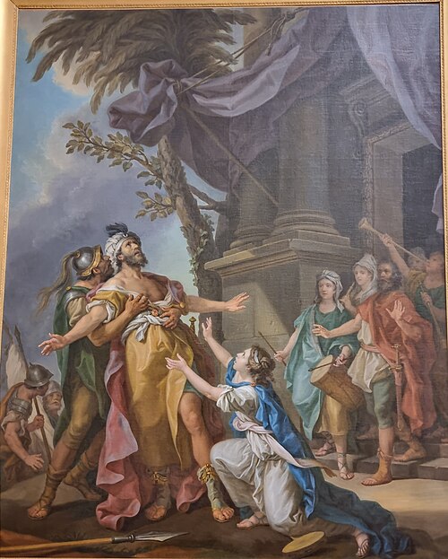 Le vœu de Jephté, 1785, Charles Amédée Philippe van Loo