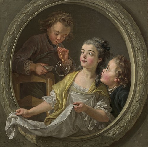 Soap Bubbles, 1764, Charles Amédée Philippe van Loo