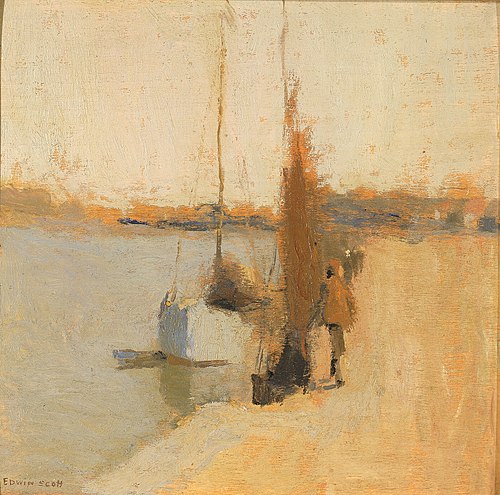 Bateau de Peche, 1896, Frank Edwin Scott