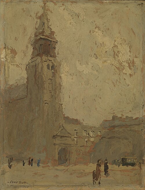 Church of St. Germain des Pres, 1896, Frank Edwin Scott