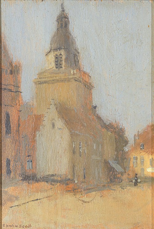 Eglise de Ville, 1896, Frank Edwin Scott
