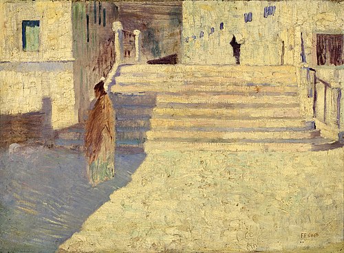 Femmes pres des Escaliers no. II, 1896, Frank Edwin Scott