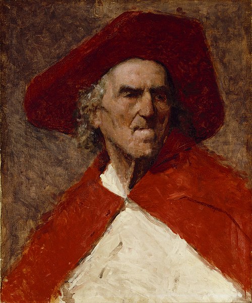 Homme au Chapeau Rouge, 1896, Frank Edwin Scott