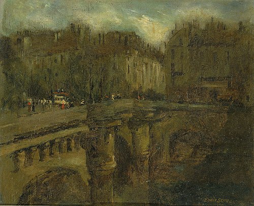 L'Heure bleue à Paris, 1896, Frank Edwin Scott