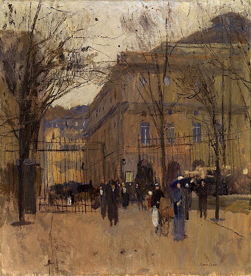 L' Odeon du Luxembourg, 1911, Frank Edwin Scott