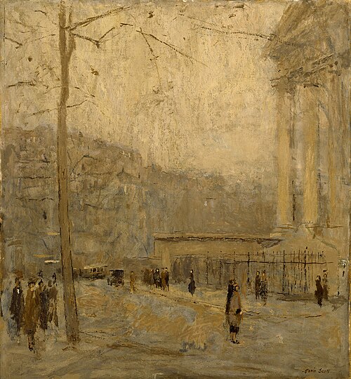 La Madeleine no. III, 1896, Frank Edwin Scott