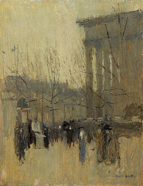 La Madeleine no. IV, 1896, Frank Edwin Scott