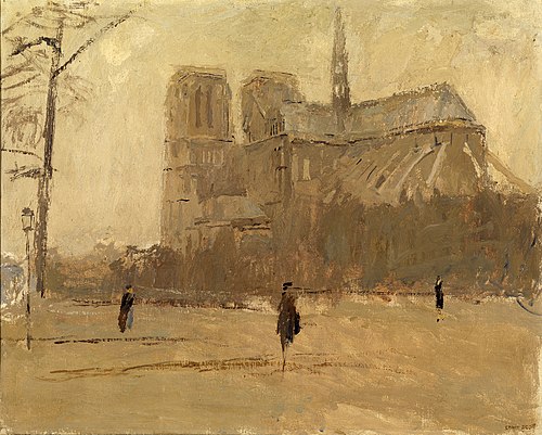 Notre Dame no. I, 1896, Frank Edwin Scott