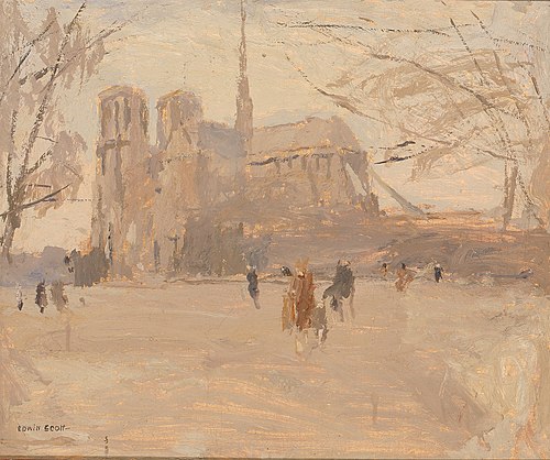 Notre Dame no. II, 1896, Frank Edwin Scott