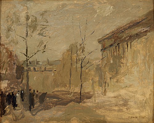 Place de la Madeleine no. II, 1896, Frank Edwin Scott