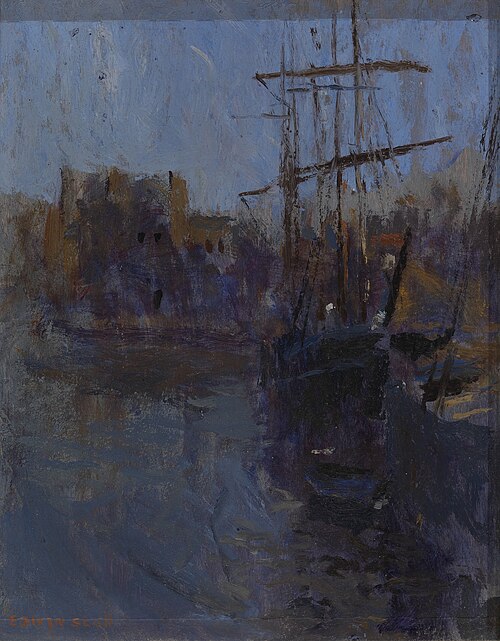 Porte de Cherbourg, 1896, Frank Edwin Scott