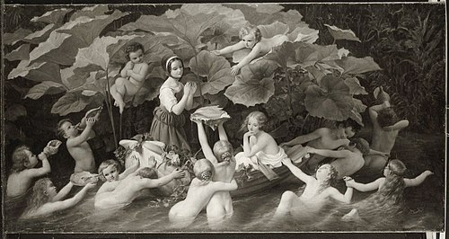 Die Elfen, 1840, Eduard Steinbrück