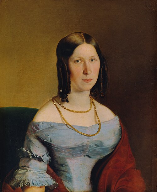 Damenbildnis, , Eduard Swoboda