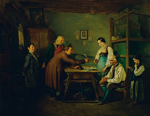 Der Vertrag, 1848, Eduard Swoboda