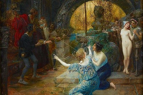 Jungbrunnen, 1890, Eduard Veith