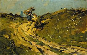 Holzsammler, 1917, Hermann Stockmann
