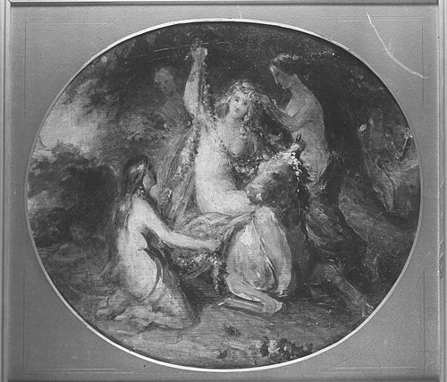 Europa wird geschmückt, 1833, Eduard von Heuss