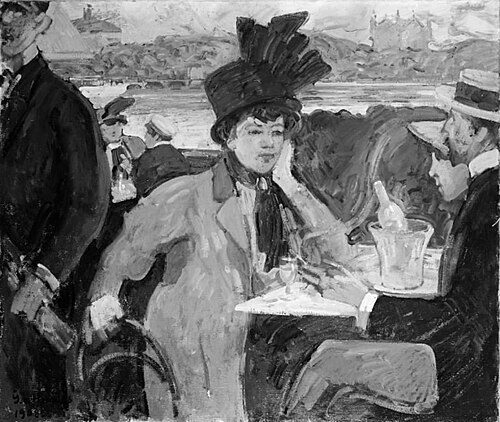 On the Terrace, 1908, Gösta von Hennigs