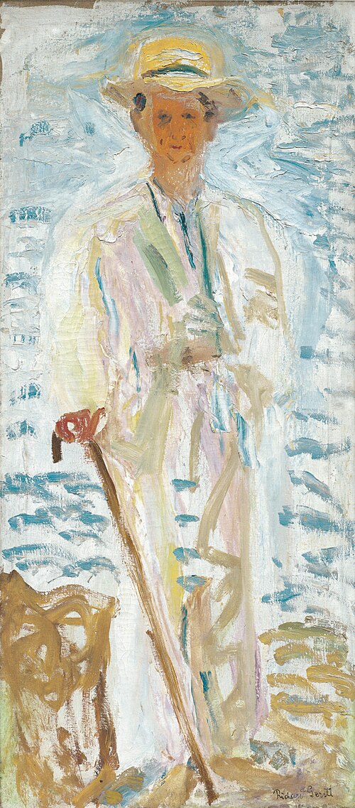 Portrait of Alexander Zemlinsky, 1908, Richard Gerstl