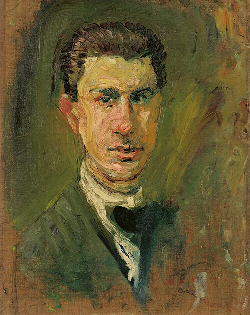 Small Self-Portrait, 1906, Richard Gerstl