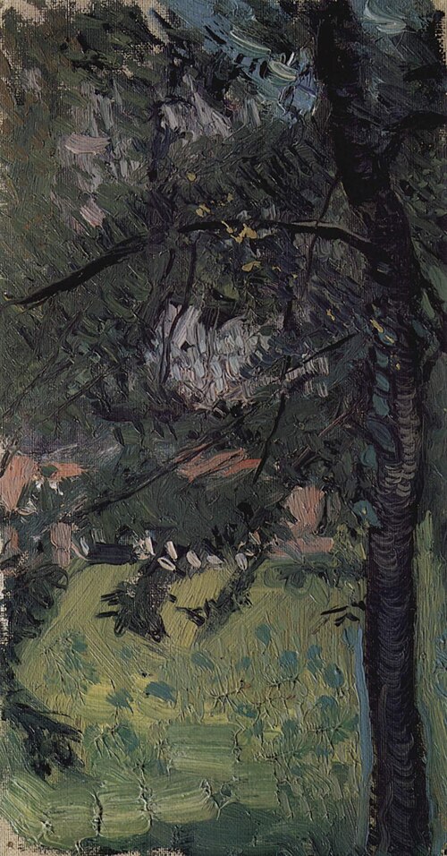 Meadow with Houses in the Background, 1908, Richard Gerstl