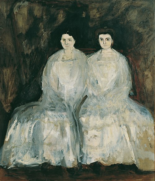 Sisters Karoline and Pauline Fey, 1905, Richard Gerstl