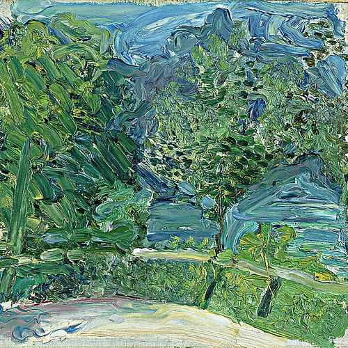 Lakeside Road near Gmunden, 1907, Richard Gerstl