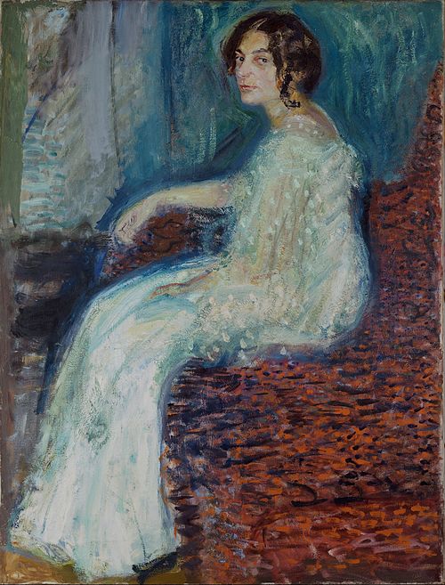 Portrait of Henryka Cohn, 1908, Richard Gerstl