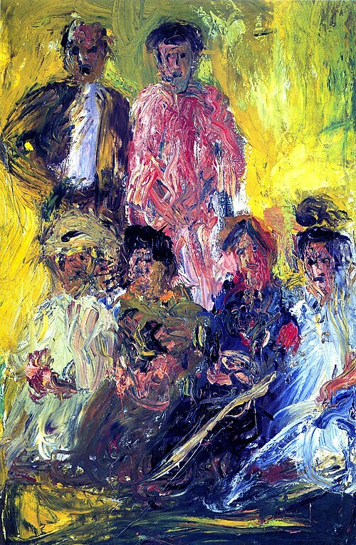 Group Portrait with Schönberg, 1907, Richard Gerstl