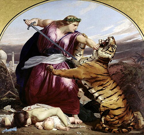 Retribution, 1858, Edward Armitage