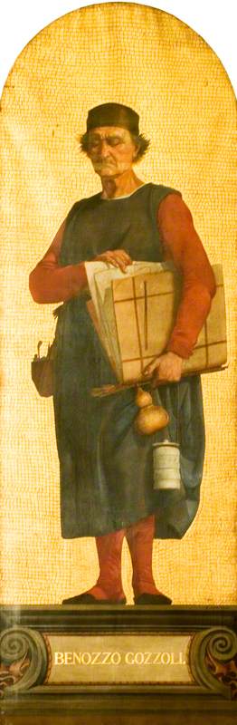 Benozzo Gozzoli (c.1421–1497) (design for a mosaic in the Victoria and Albert Museum), 1864, Edward Armitage