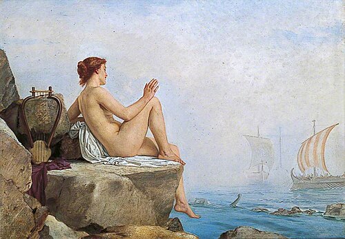 The Siren, 1888, Edward Armitage