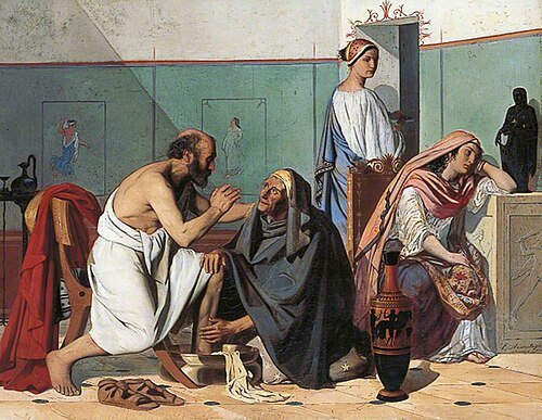 The Return of Ulysses, 1846, Edward Armitage