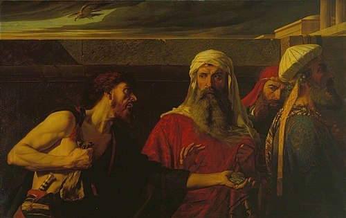 The Remorse of Judas, 1866, Edward Armitage