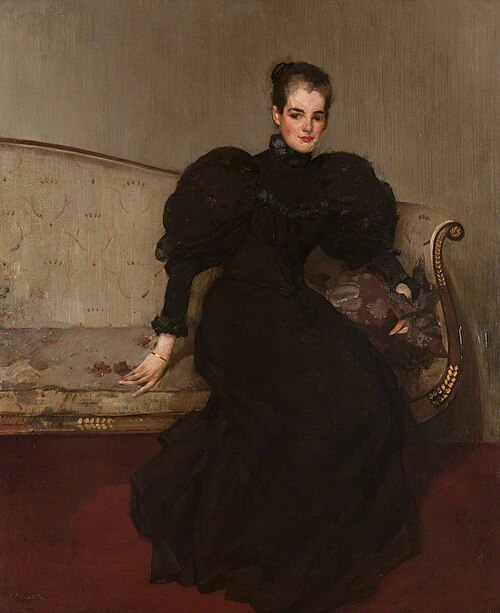 Mrs Helen Walton (1859-1945), 1893, Edward Arthur Walton