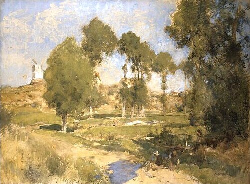 The Happy Valley, Near Wenhaston, Suffolk, Walton, 1908, Edward Arthur Walton